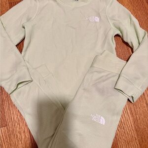 The North Face Kids Baselayer Set - Soft Green